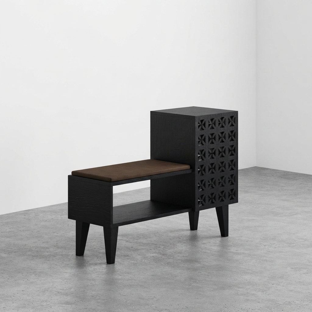 Shizen Shoe Rack with Seating