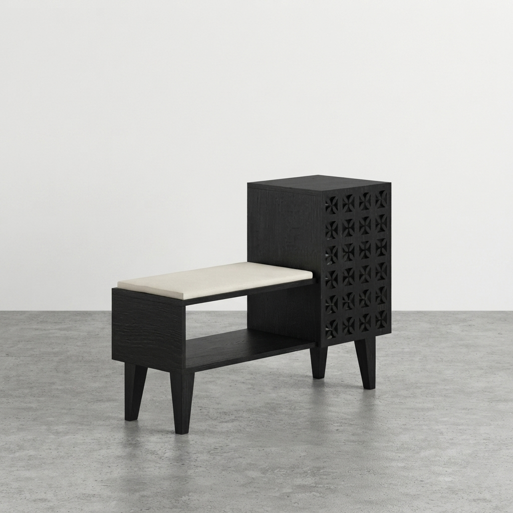 Shizen Shoe Rack with Seating