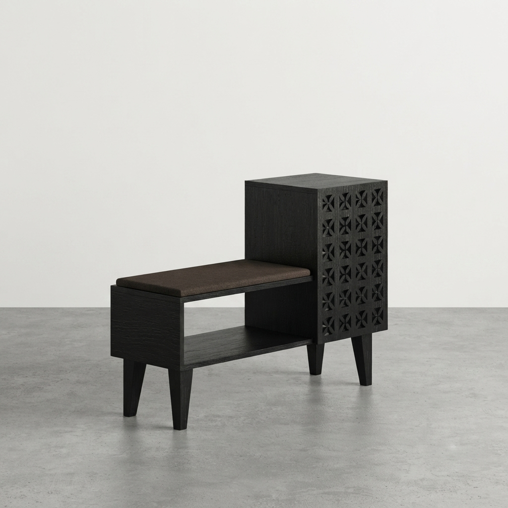 Shizen Shoe Rack with Seating