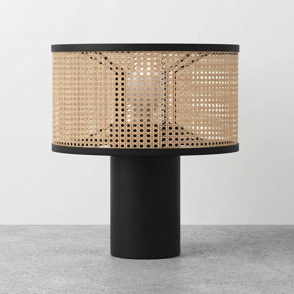 Austri Wicker Table Lamp