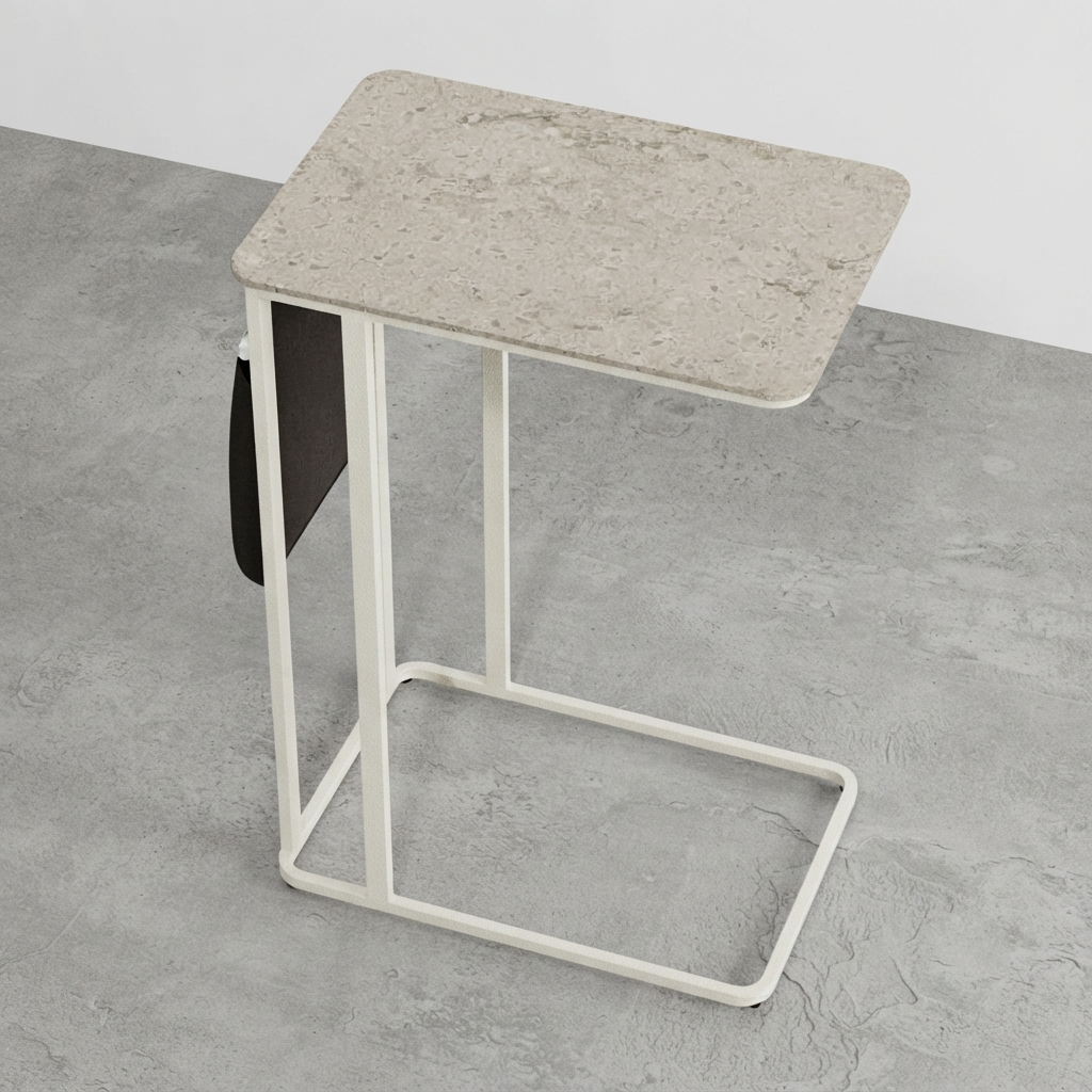 Cullen End Table 1 - Corian