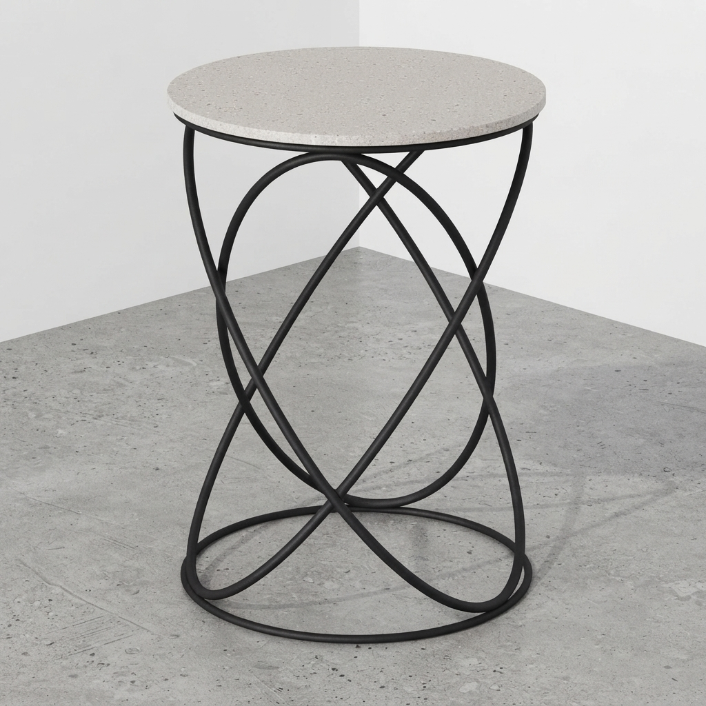 Cullen End Table 2 - Corian