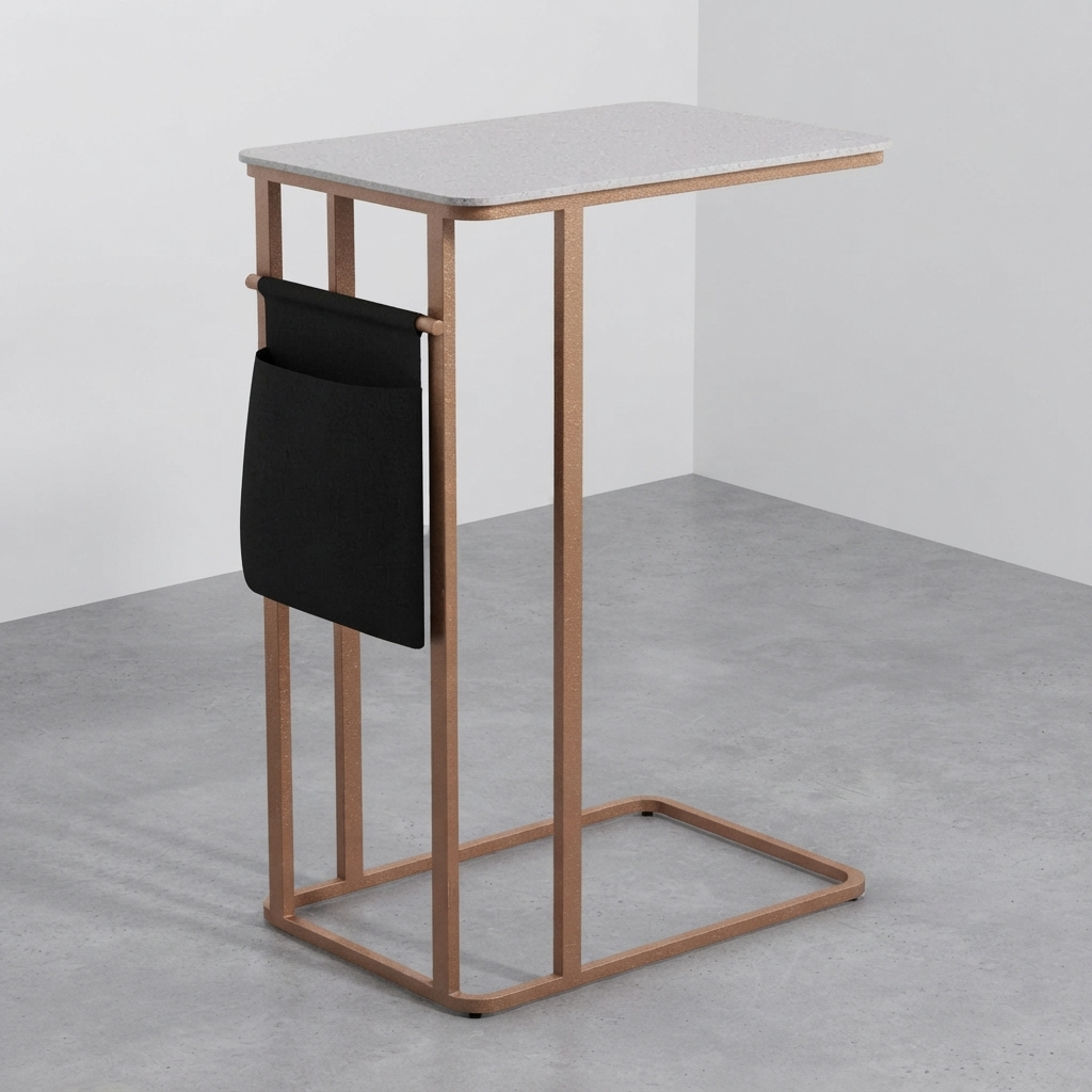 Cullen End Table 1 - Corian