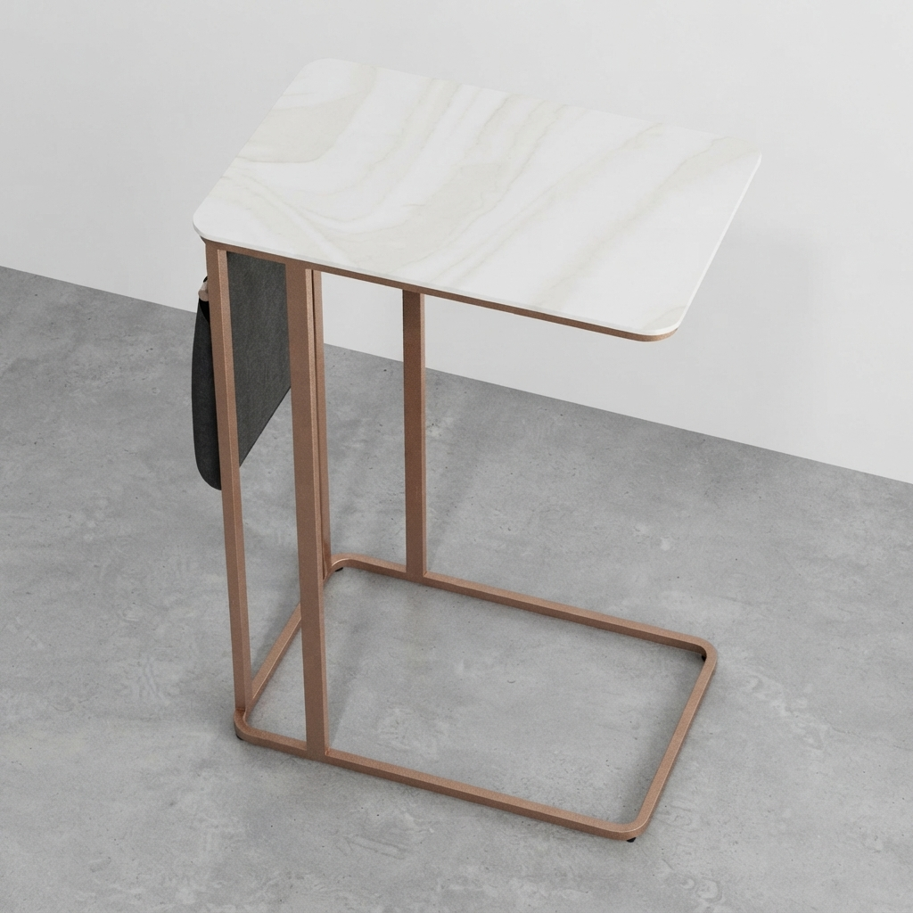 Cullen End Table 1 - Corian