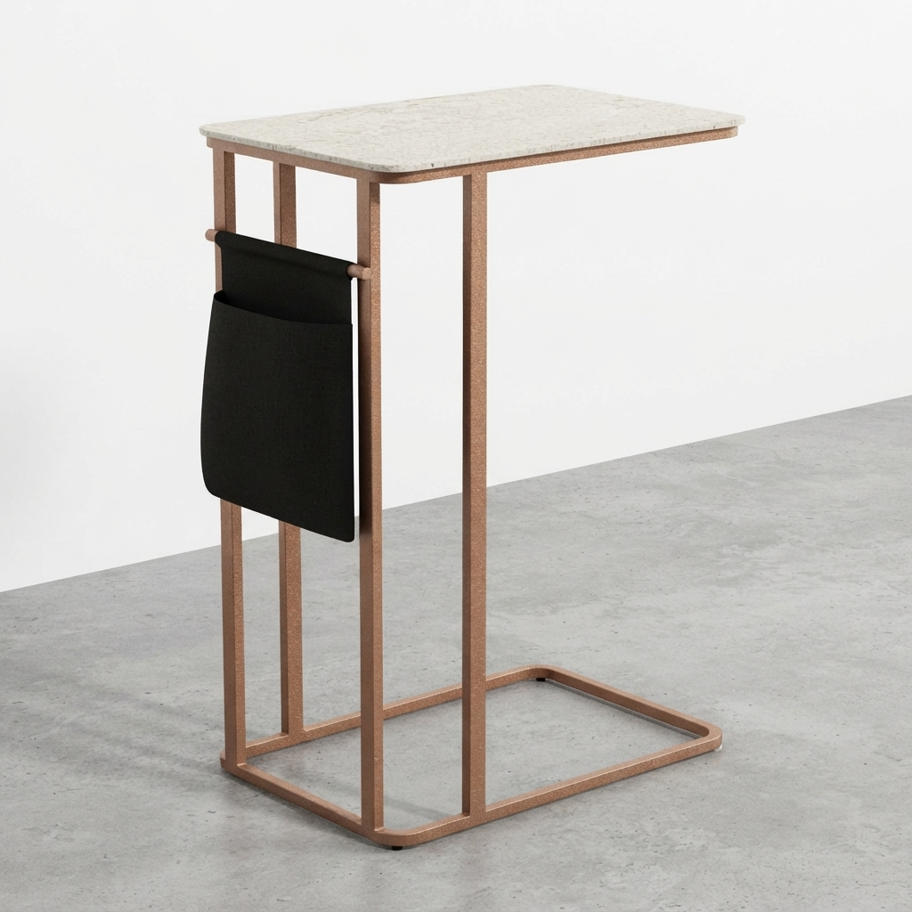 Cullen End Table 1 - Corian