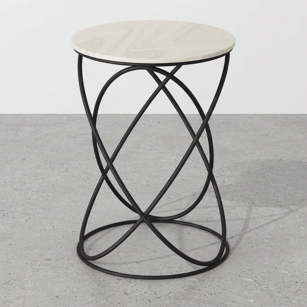 Cullen End Table 2 - Corian