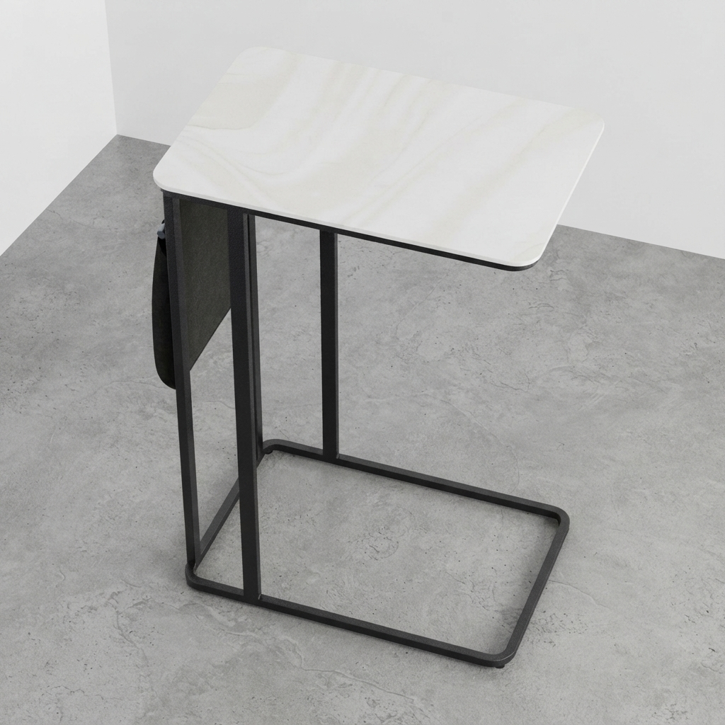 Cullen End Table 1 - Corian