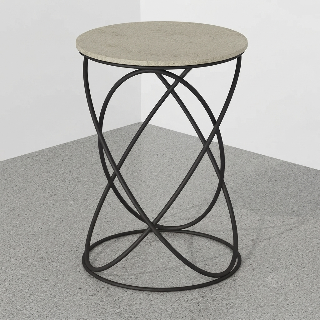 Cullen End Table 2 - Corian
