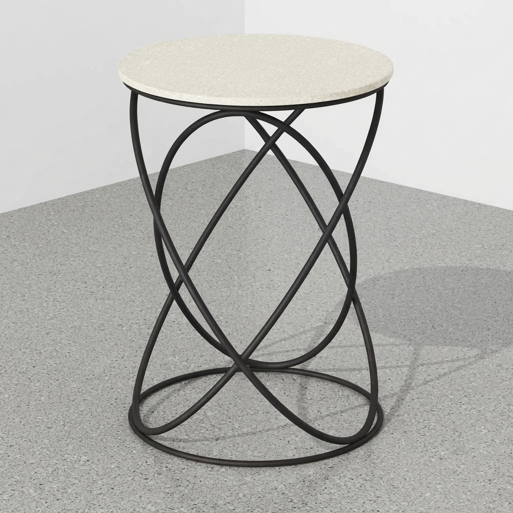 Cullen End Table 2 - Corian