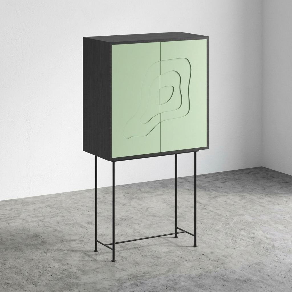Contoura Bar Cabinet