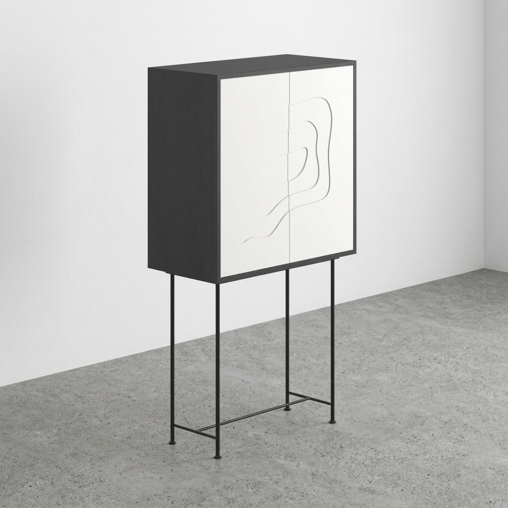 Contoura Bar Cabinet