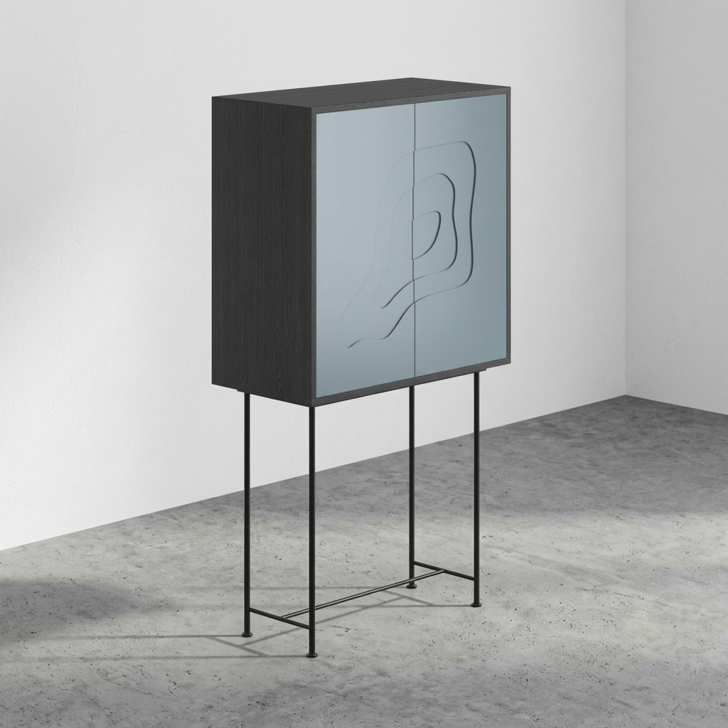 Contoura Bar Cabinet
