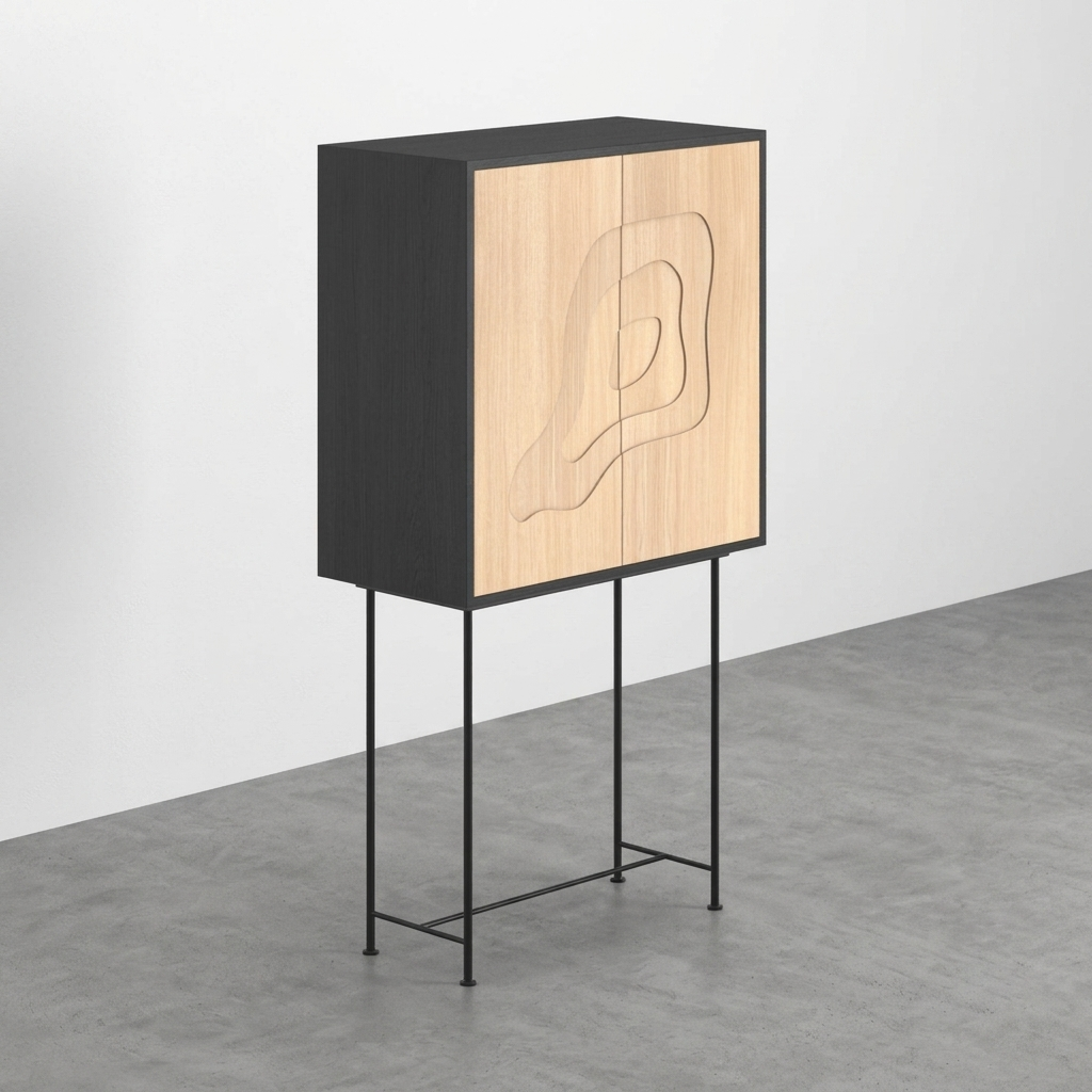Contoura Bar Cabinet
