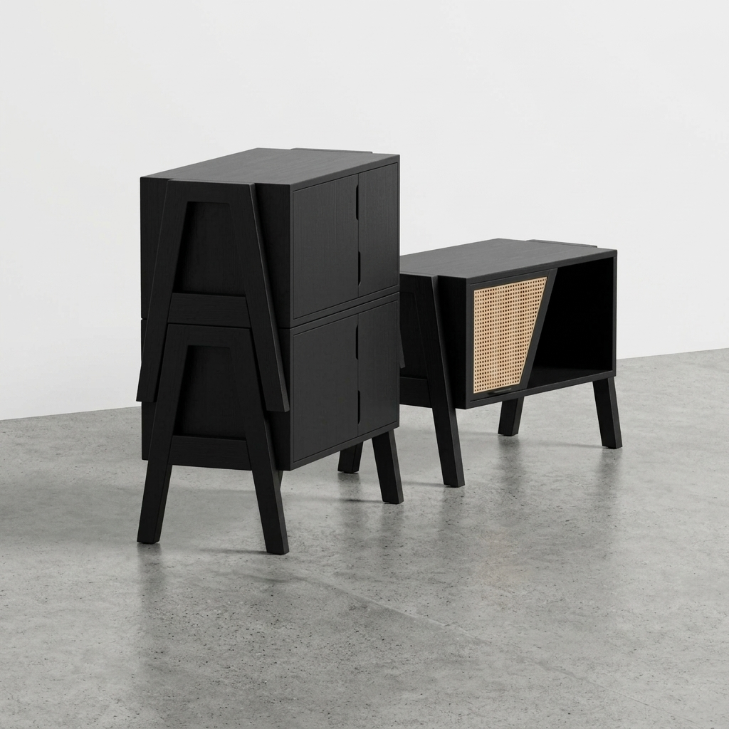 Kisaka Stackable Cabinets