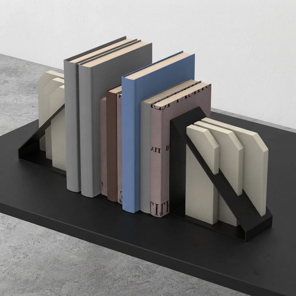 BuchenD 2.0 Bookends