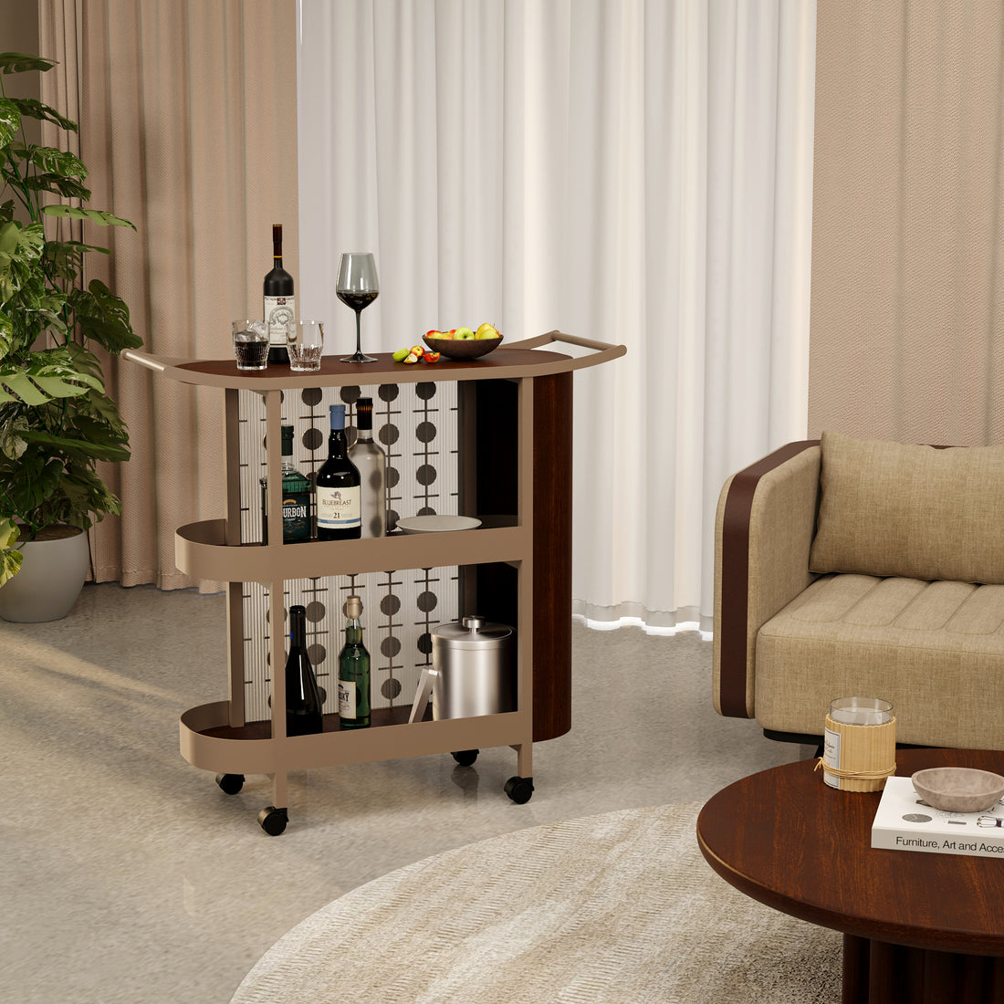 Boresh Bar Cart