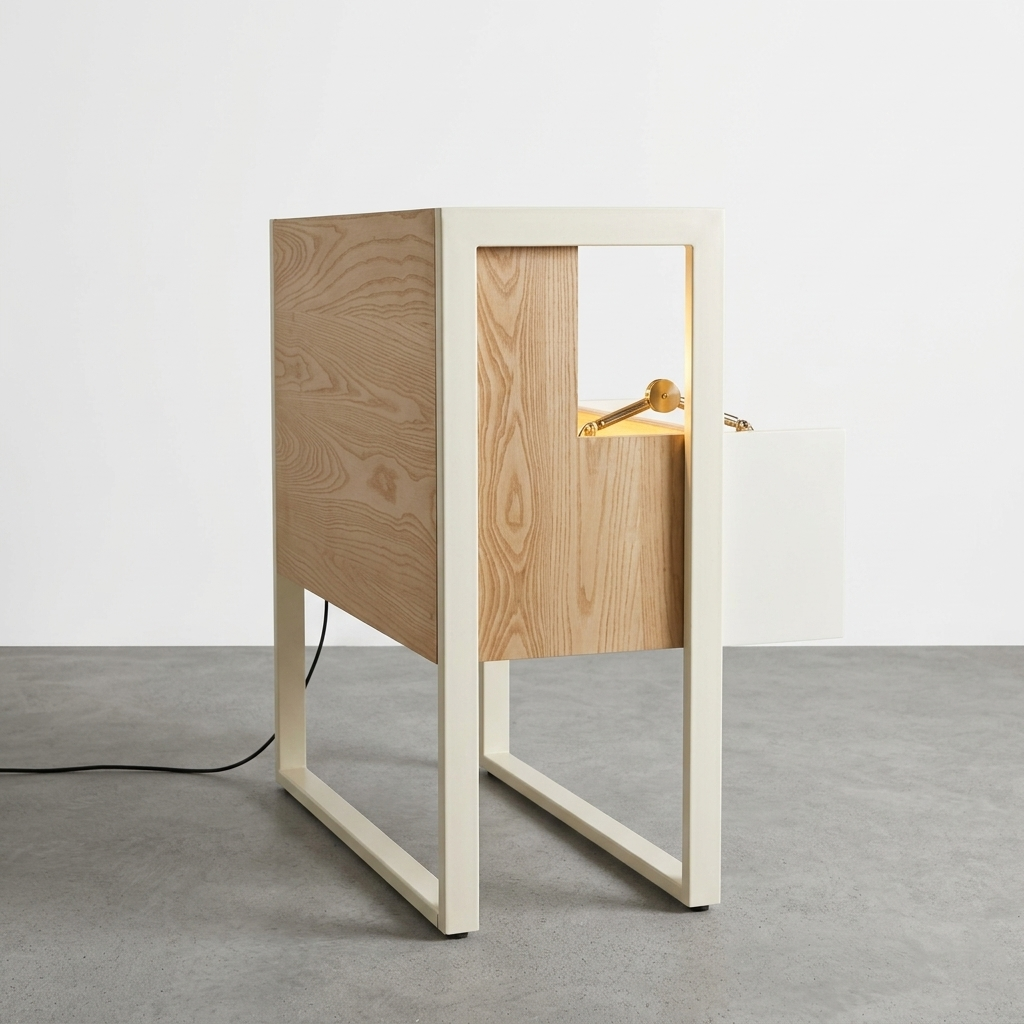 Botoru Bianco Bar Cabinet