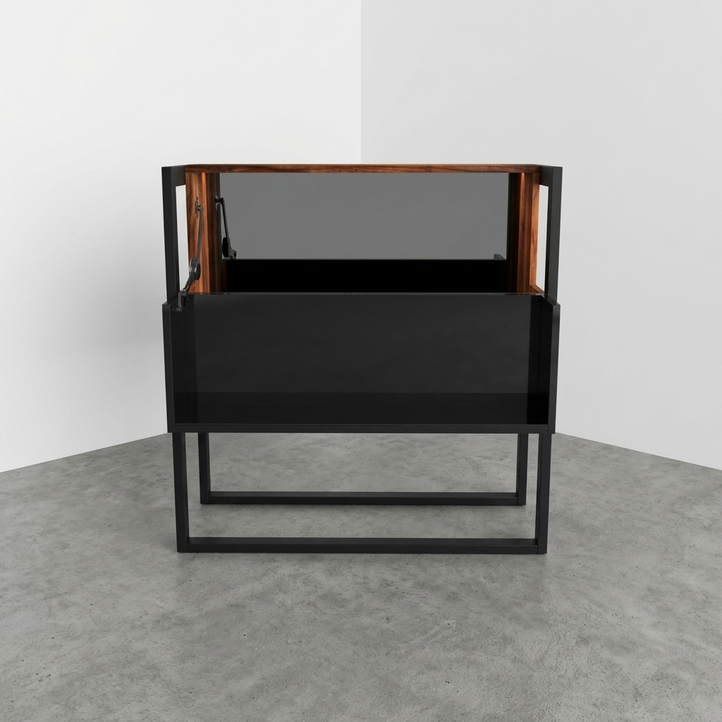 Botoru Nero Bar Cabinet