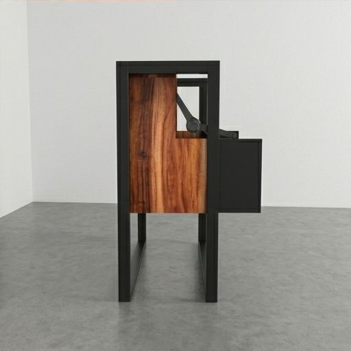 Botoru Nero Bar Cabinet