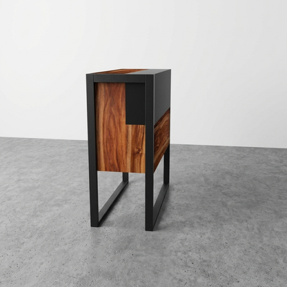 Botoru Nero Bar Cabinet