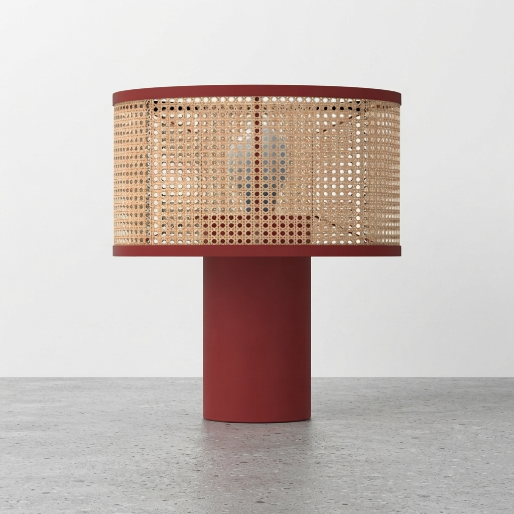 Austri Wicker Table Lamp