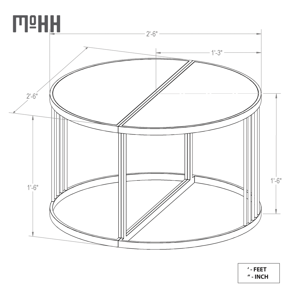 Bruck Coffee Table - 4