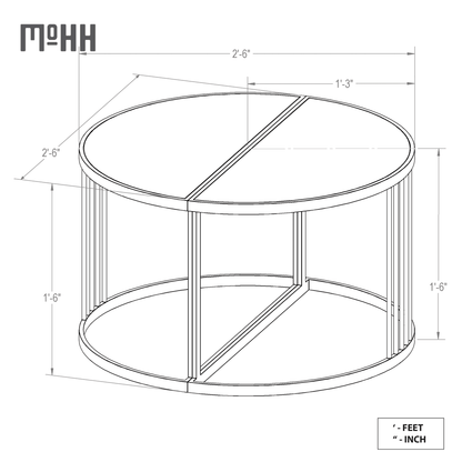 Bruck Coffee Table - 4