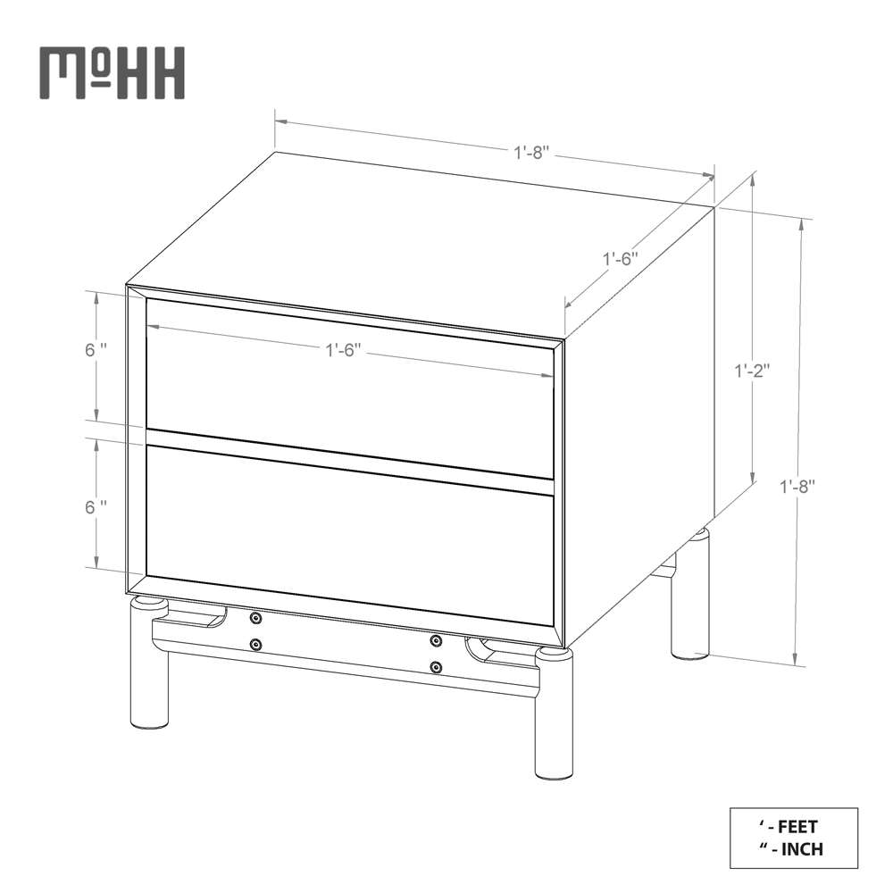 Bruck Side Table - 2