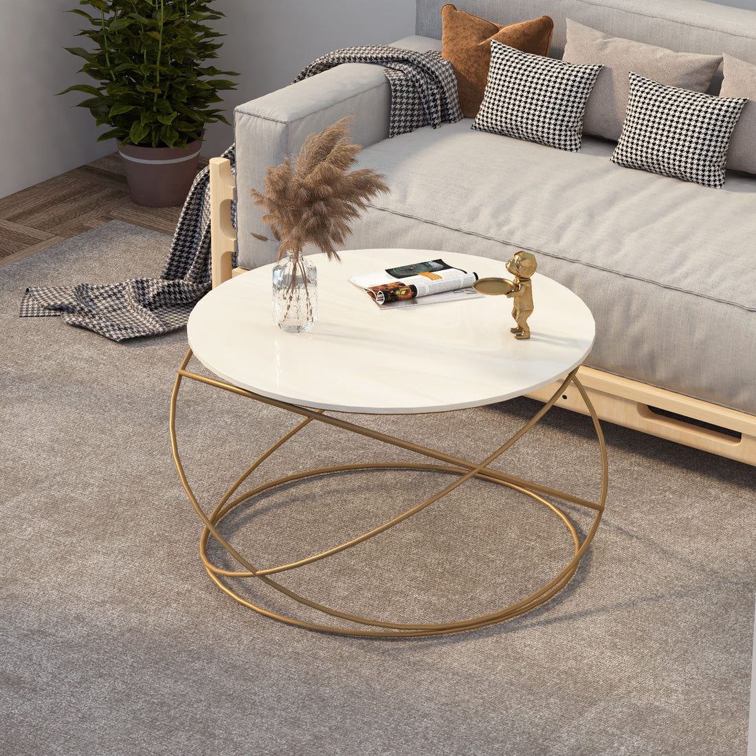 Cullen Coffee Table - Corian