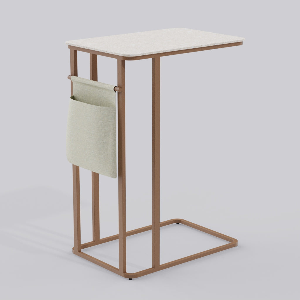 Cullen End Table 1 - Corian