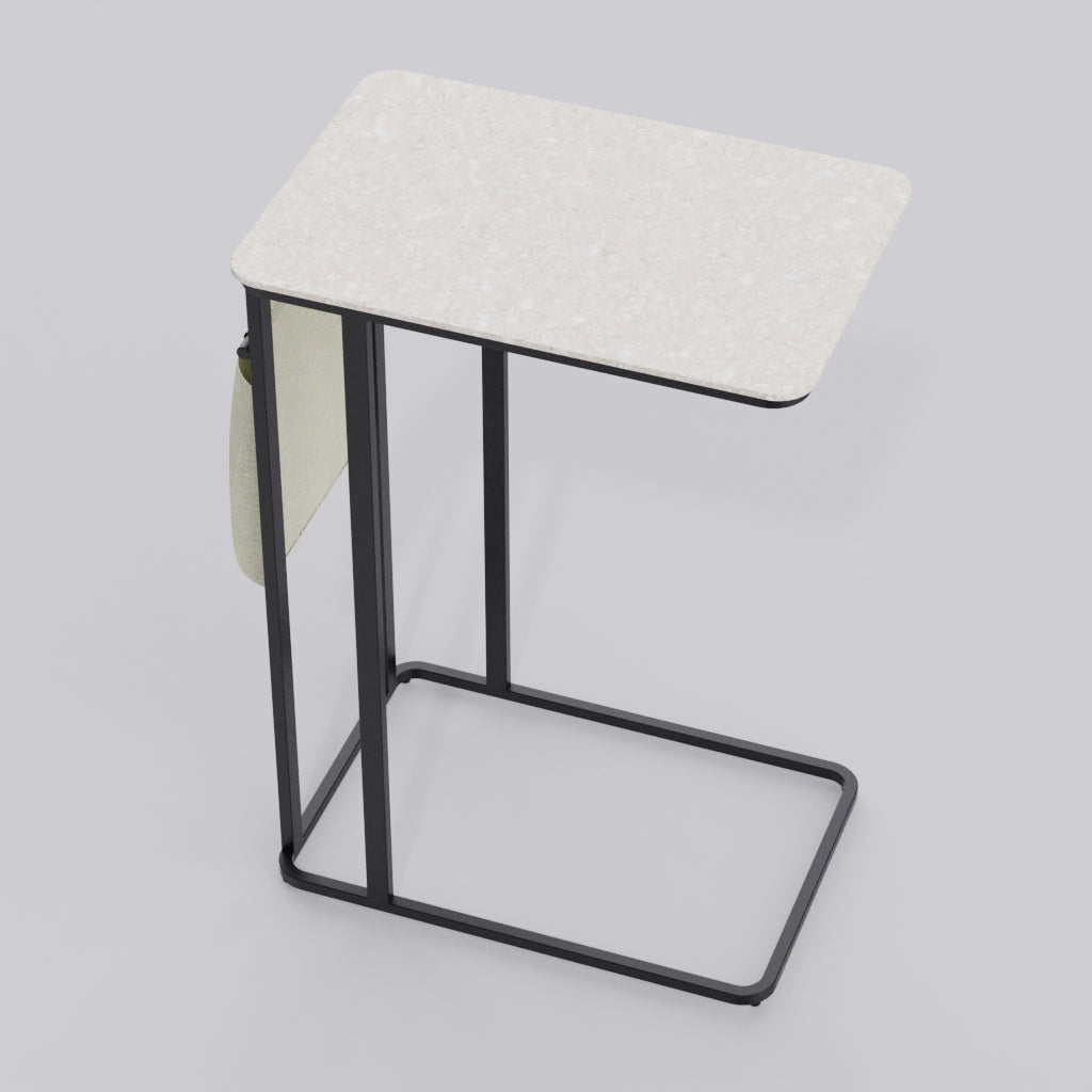 Cullen End Table 1 - Corian