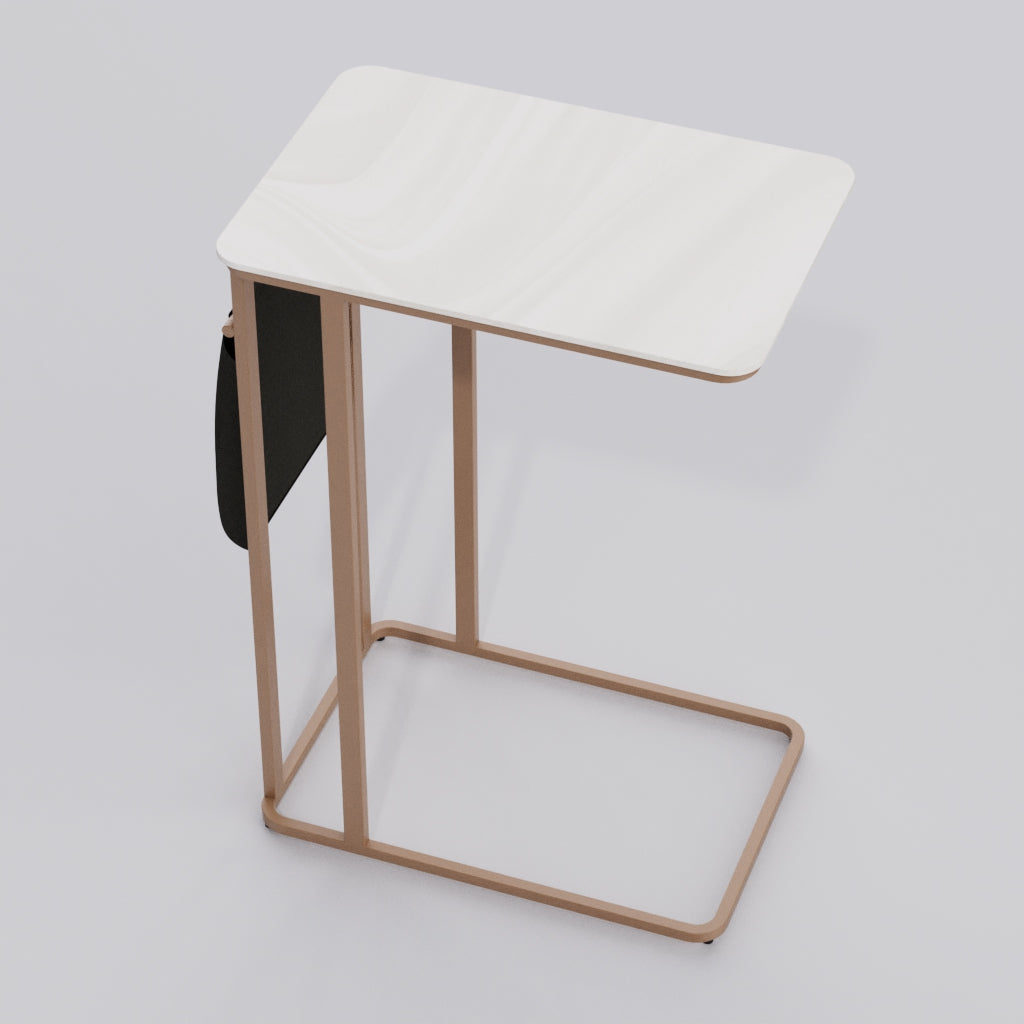 Cullen End Table 1 - Corian