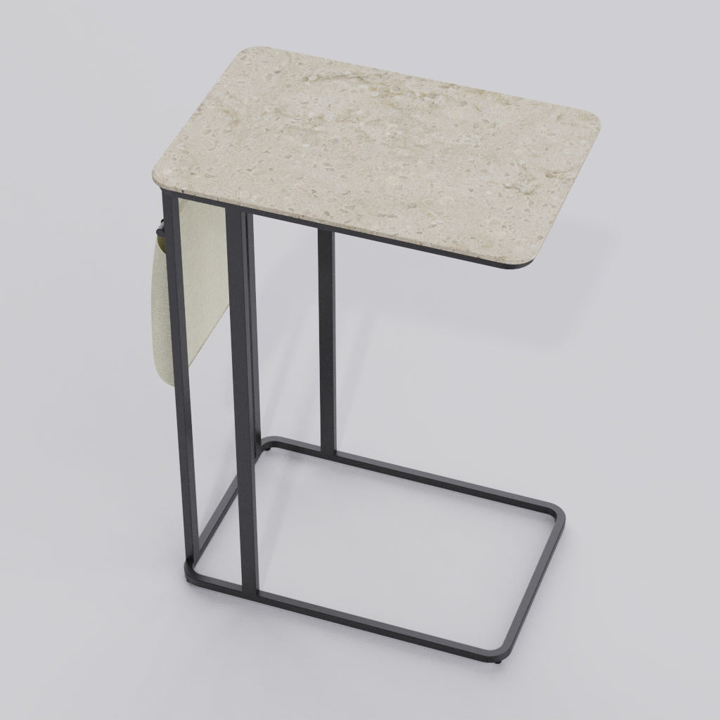 Cullen End Table 1 - Corian