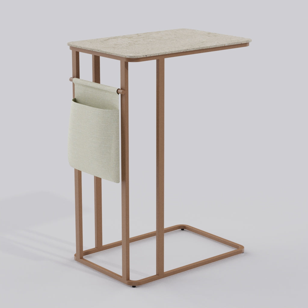 Cullen End Table 1 - Corian