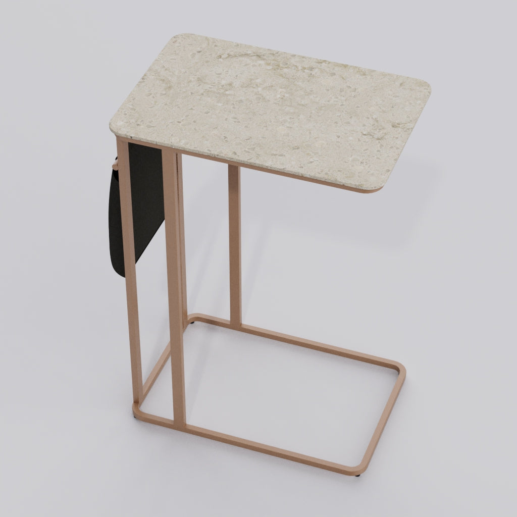 Cullen End Table 1 - Corian