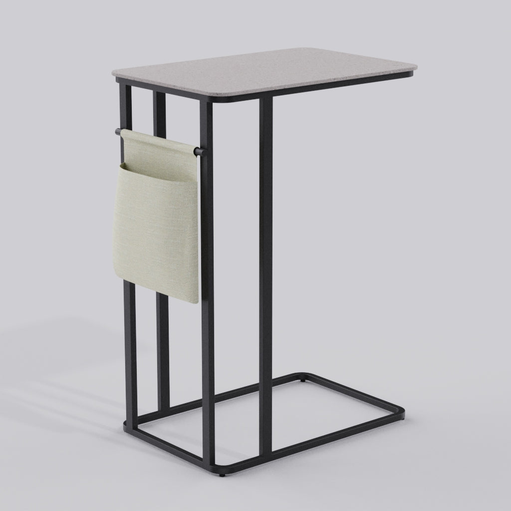 Cullen End Table 1 - Corian