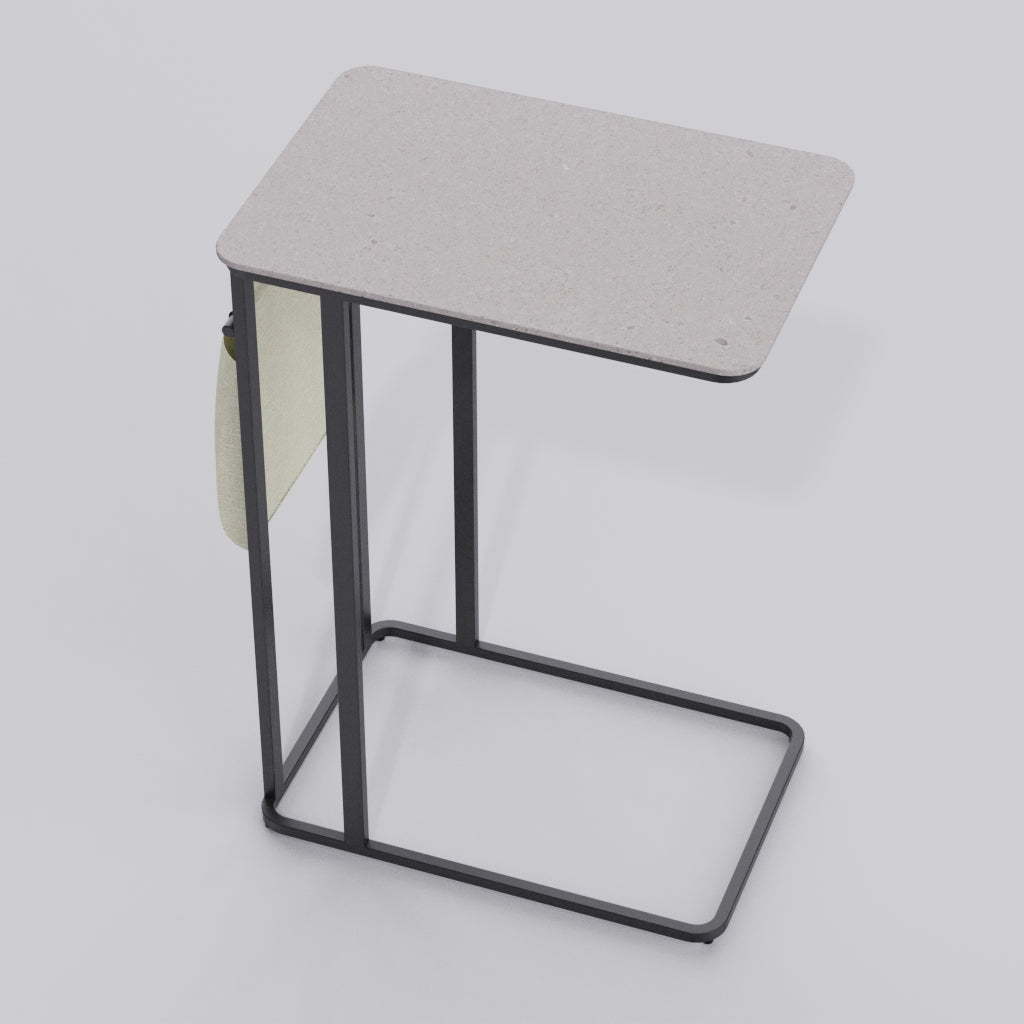 Cullen End Table 1 - Corian