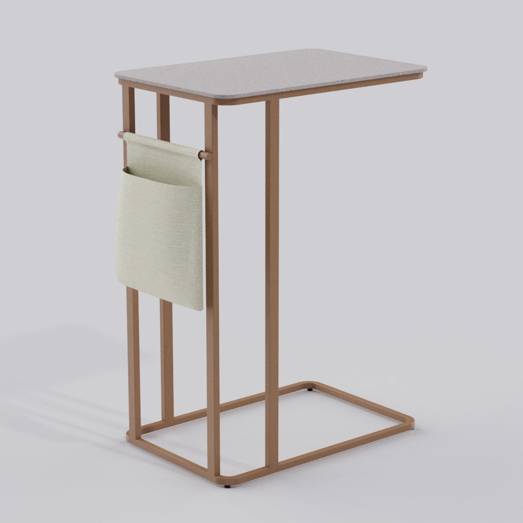 Cullen End Table 1 - Corian