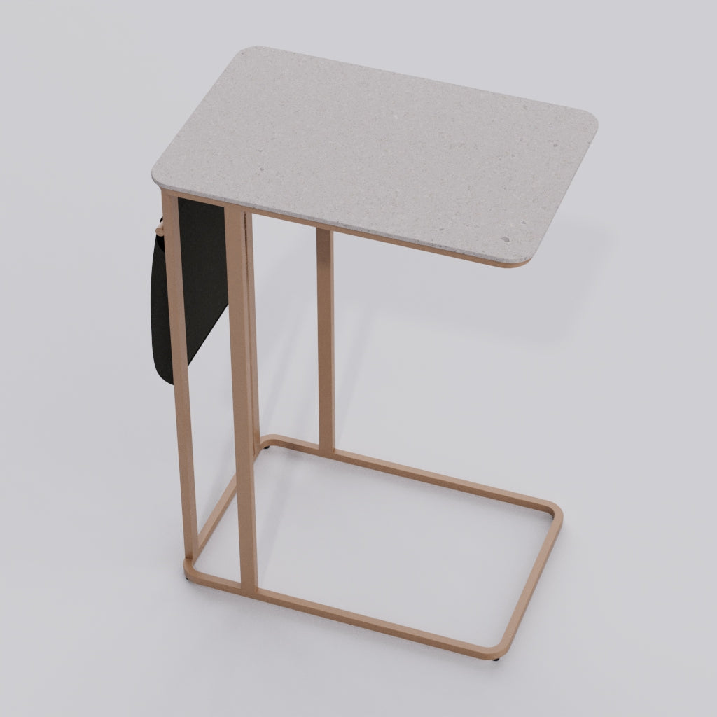 Cullen End Table 1 - Corian