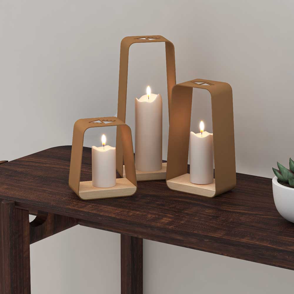 Unicid Candle Holder