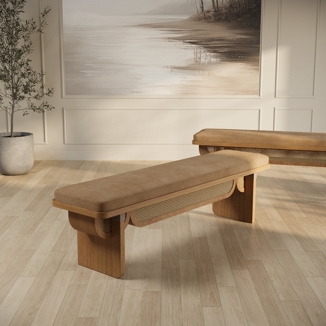 Caneline Bench