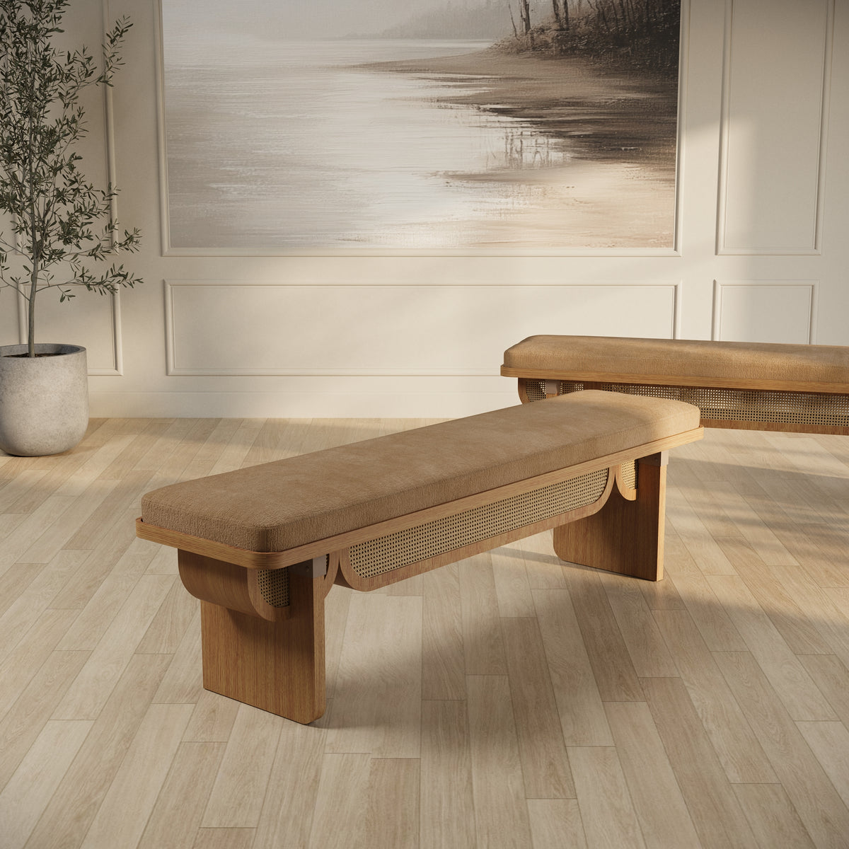 Caneline Bench