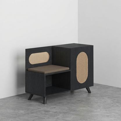 Euclid Shoe Rack with Seating