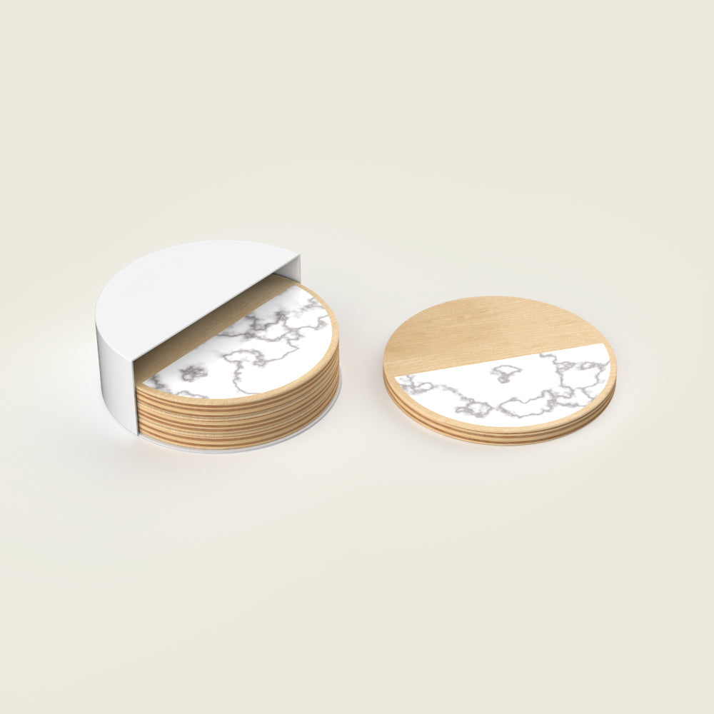 Marmo Coasters - Round