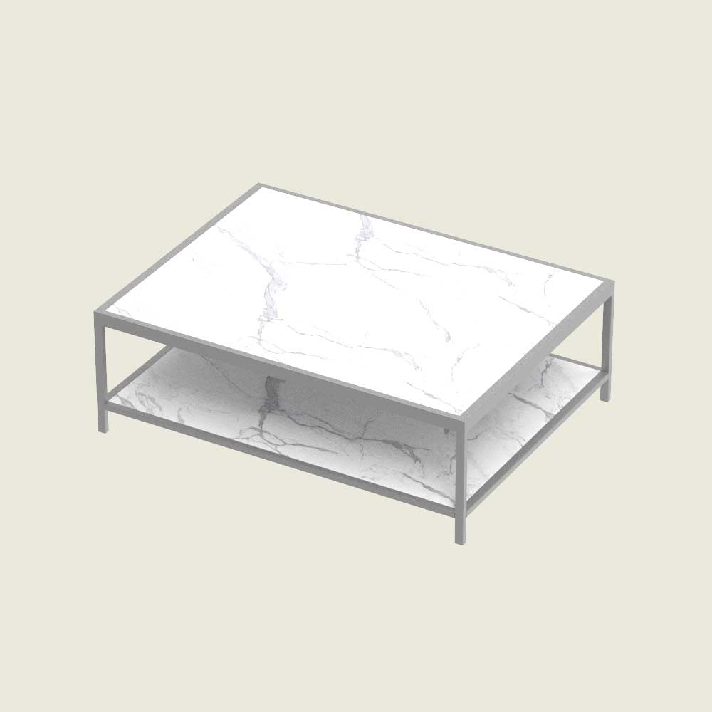 Squarka Blanco Coffee Table