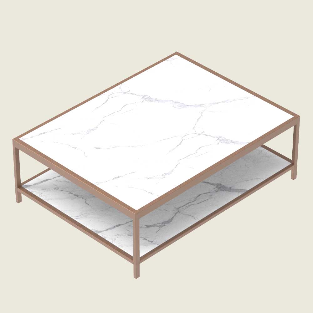 Squarka Blanco Coffee Table