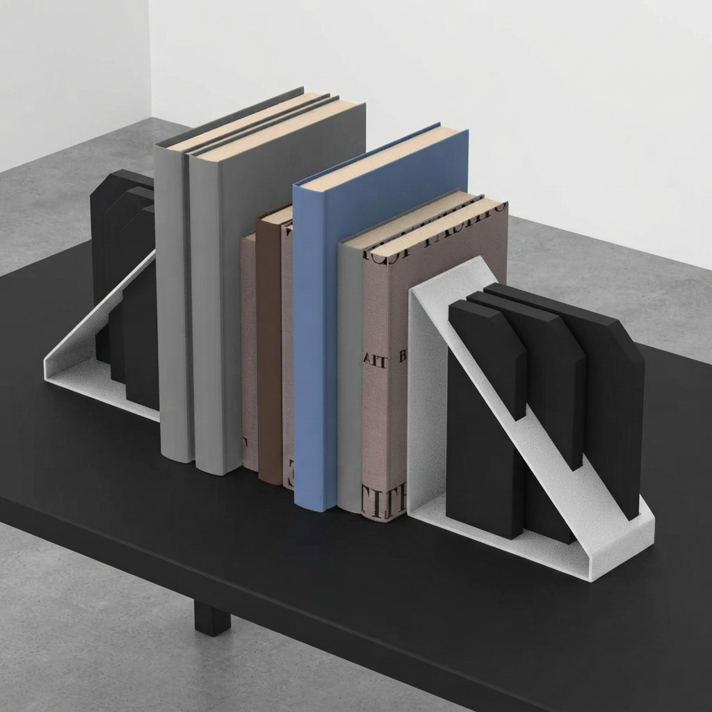 BuchenD 2.0 Bookends