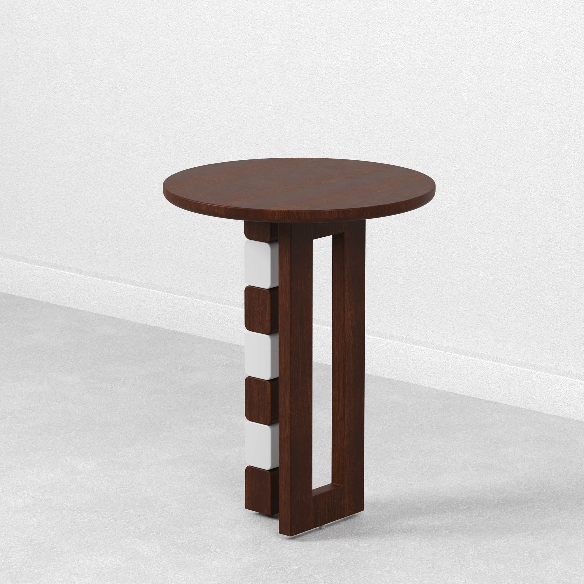 Cubiform End Table