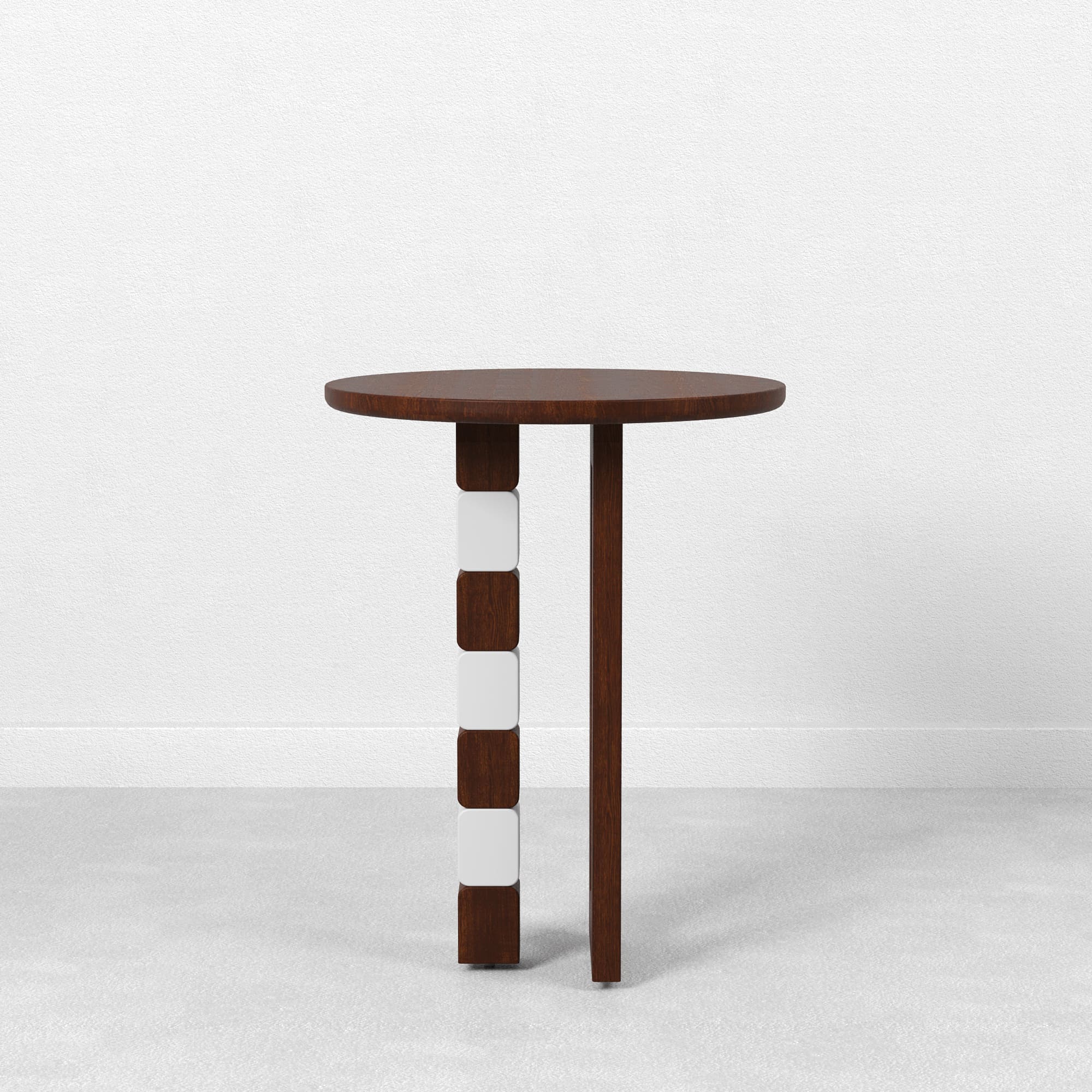 Cubiform End Table