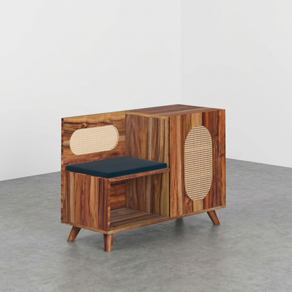 Euclid Shoe Rack with Seating